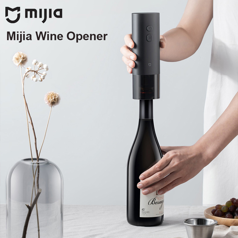 Kitchen Gadgets Needed - MIJIA Electric Wine Bottle Opener Foil