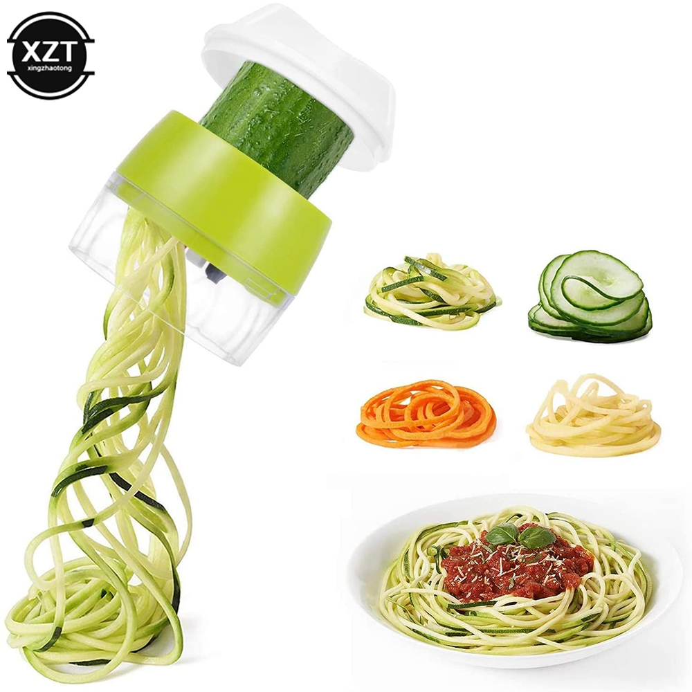 Kitchen Gadgets Smart - Handheld Duty Spiralizer Vegetable Slicer Vegetable