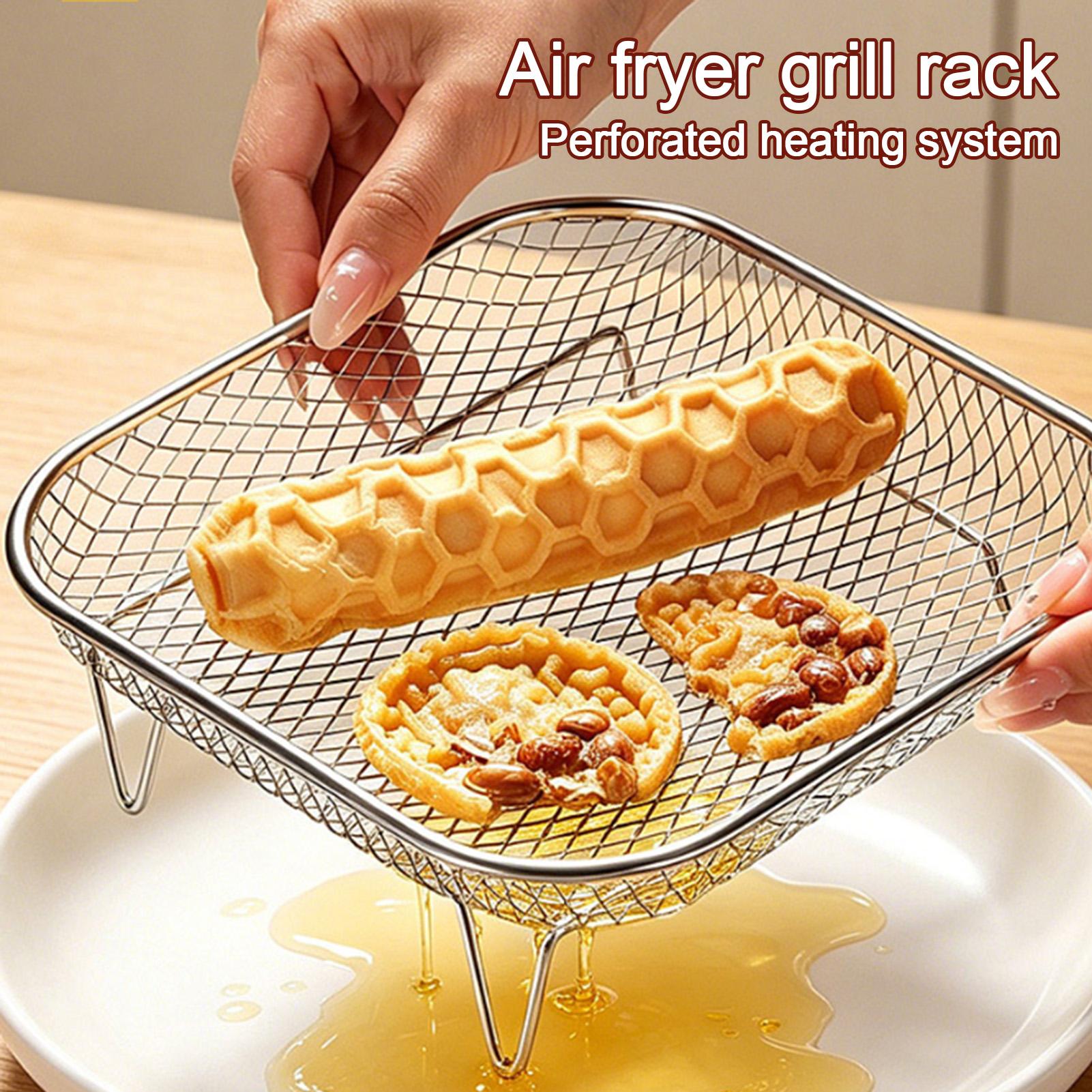 Kitchen Gadgets Air Fryer - Air Fryer Rack Stainless Steel Stackable