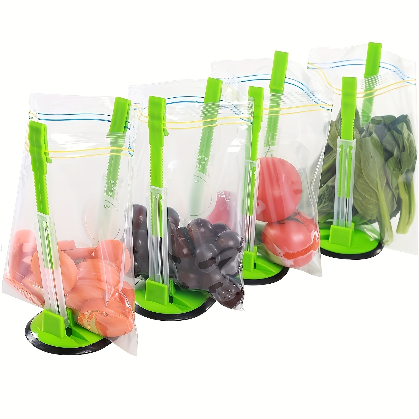 Zipper Bag Holder Plastic Adju - Kitchen Hand Gadgets recension och pris