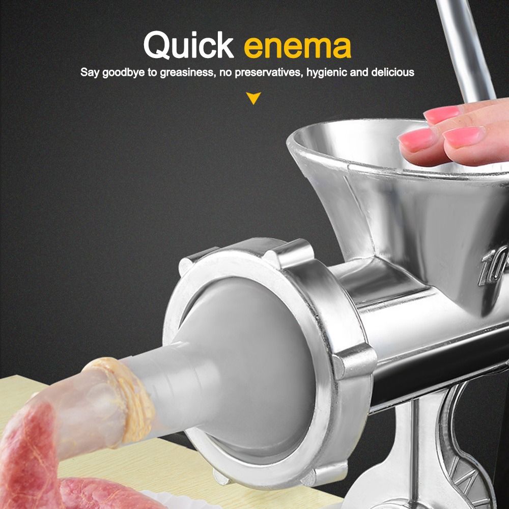 Space-Saving Manual Meat Grind - Kitchen Hand Gadgets recension och pris