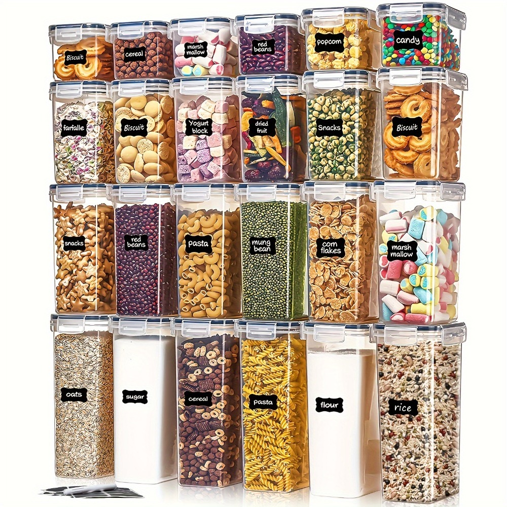 24Pcs Food Storage Containers  - Kitchen Gadgets Deals recension och pris