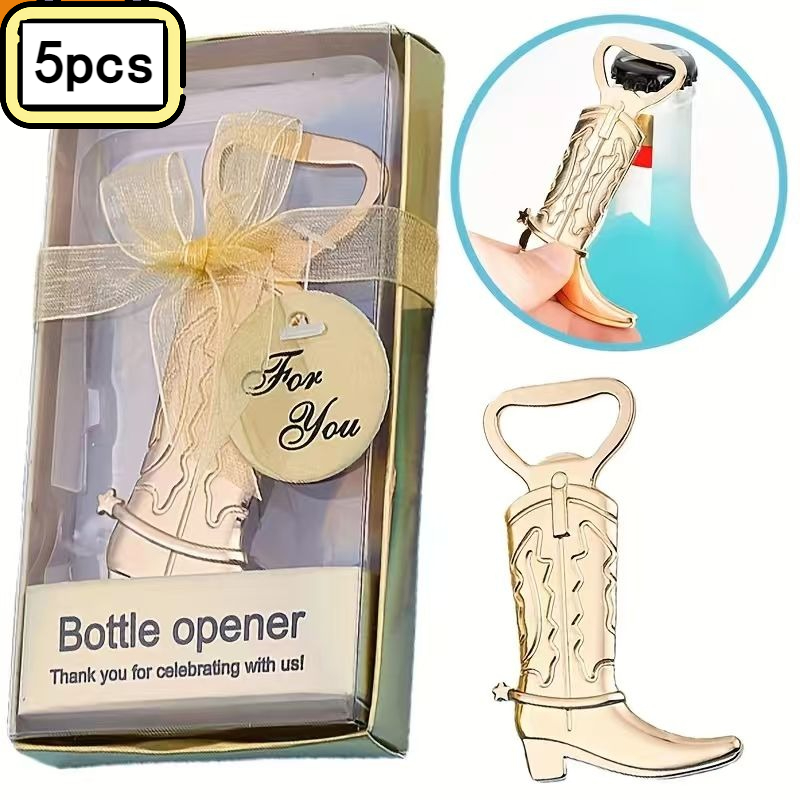 5pcs Boot Bottle Opener with P - Kitchen Gadgets Presents recension och pris