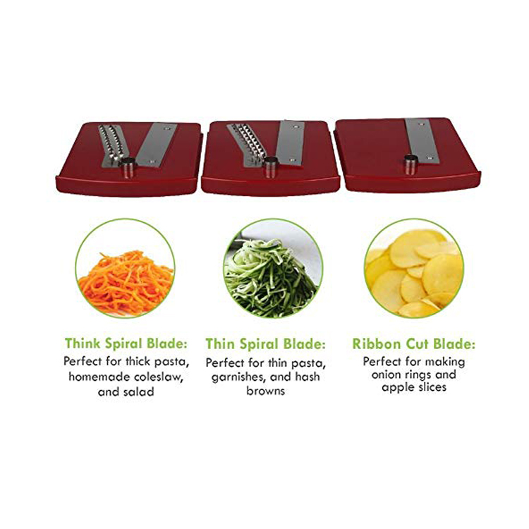 Hot sale Vegetable Spiral Thre - Spiralizer Vegetable Noodle recension och pris