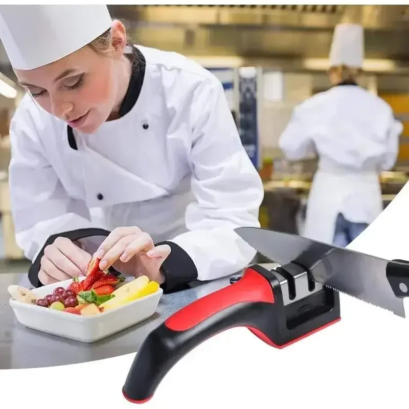 3 Segment Knife Sharpener Kitc - Kitchen Gadgets Needed recension och pris