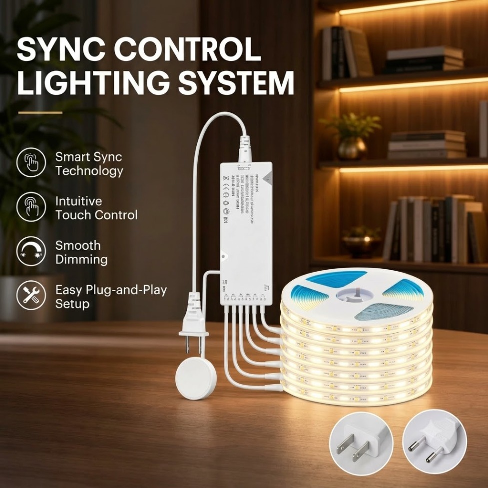 Touch Control Sync COB LED Str - Kitchen Gadgets Cabinet recension och pris