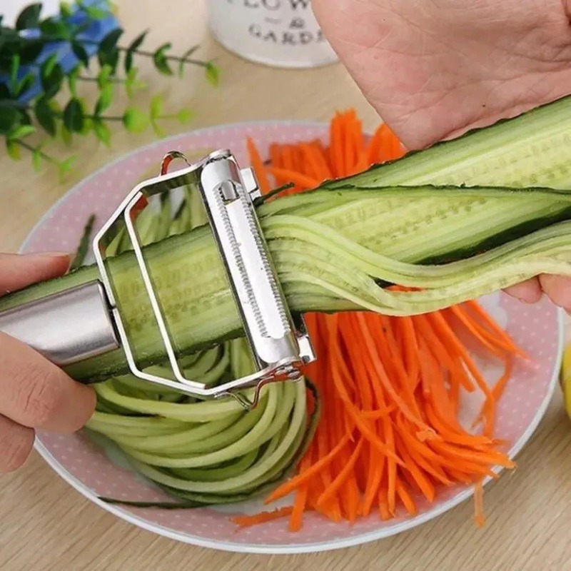 Stainless Steel Julienne Peele - Spiralizer Vegetable Noodle recension och pris