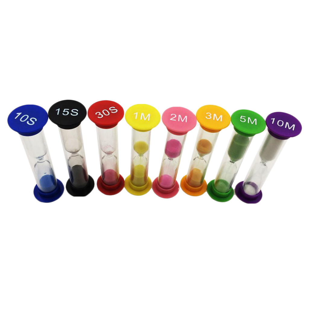 8 Set Sand Timer Clock 10/ 15/ - Kitchen Gadgets Smart recension och pris