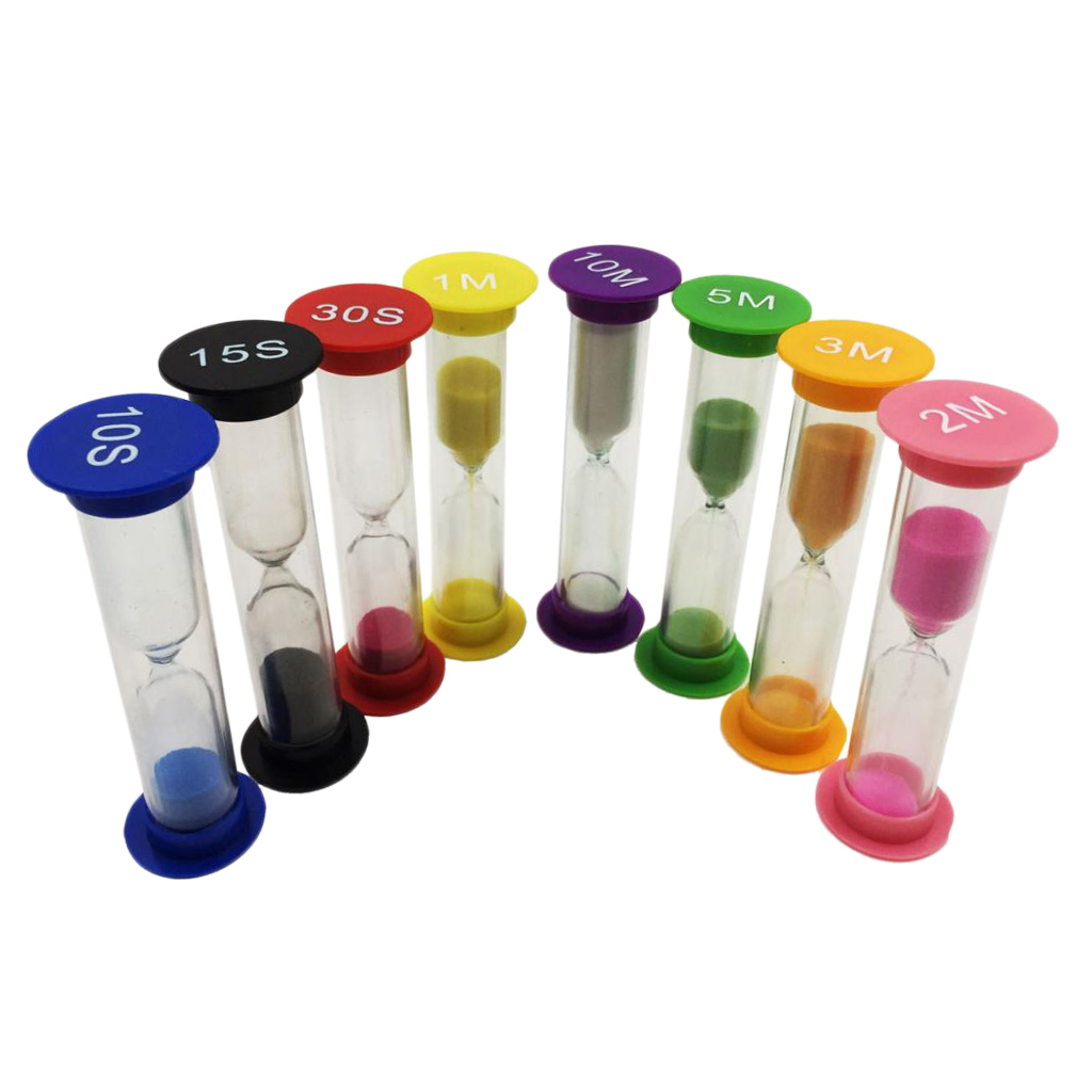 8 Set Sand Timer Clock 10/ 15/ - Kitchen Gadgets Smart recension och pris