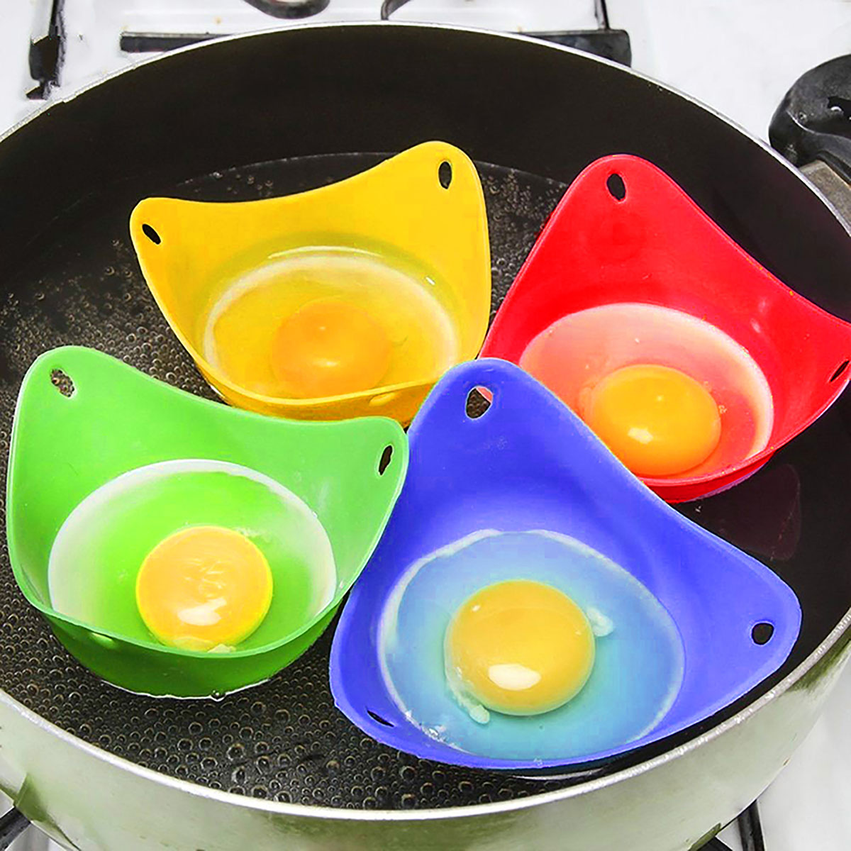 Silicone Egg Poacher Cups Egg  - Kitchen Gadgets Air Fryer recension och pris