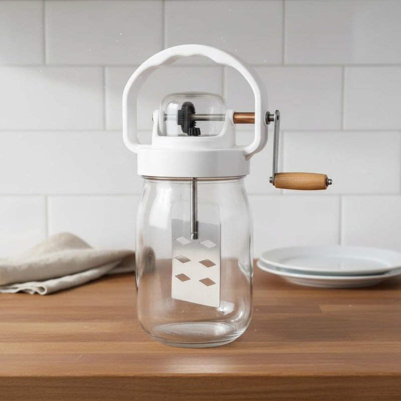 Hand Crank Butter Churner Manu - Kitchen Hand Gadgets recension och pris