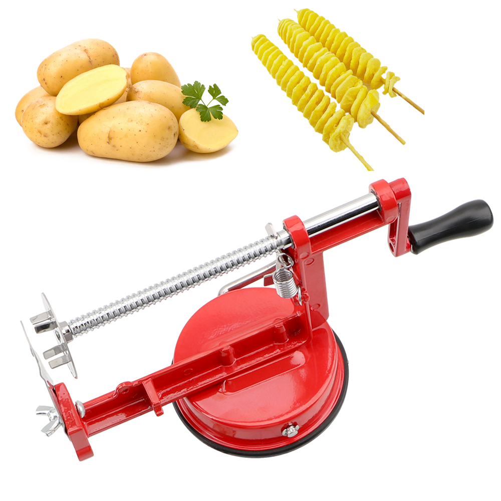 Manual Spiral French Fry Cutte - Kitchen Gadgets Smart recension och pris