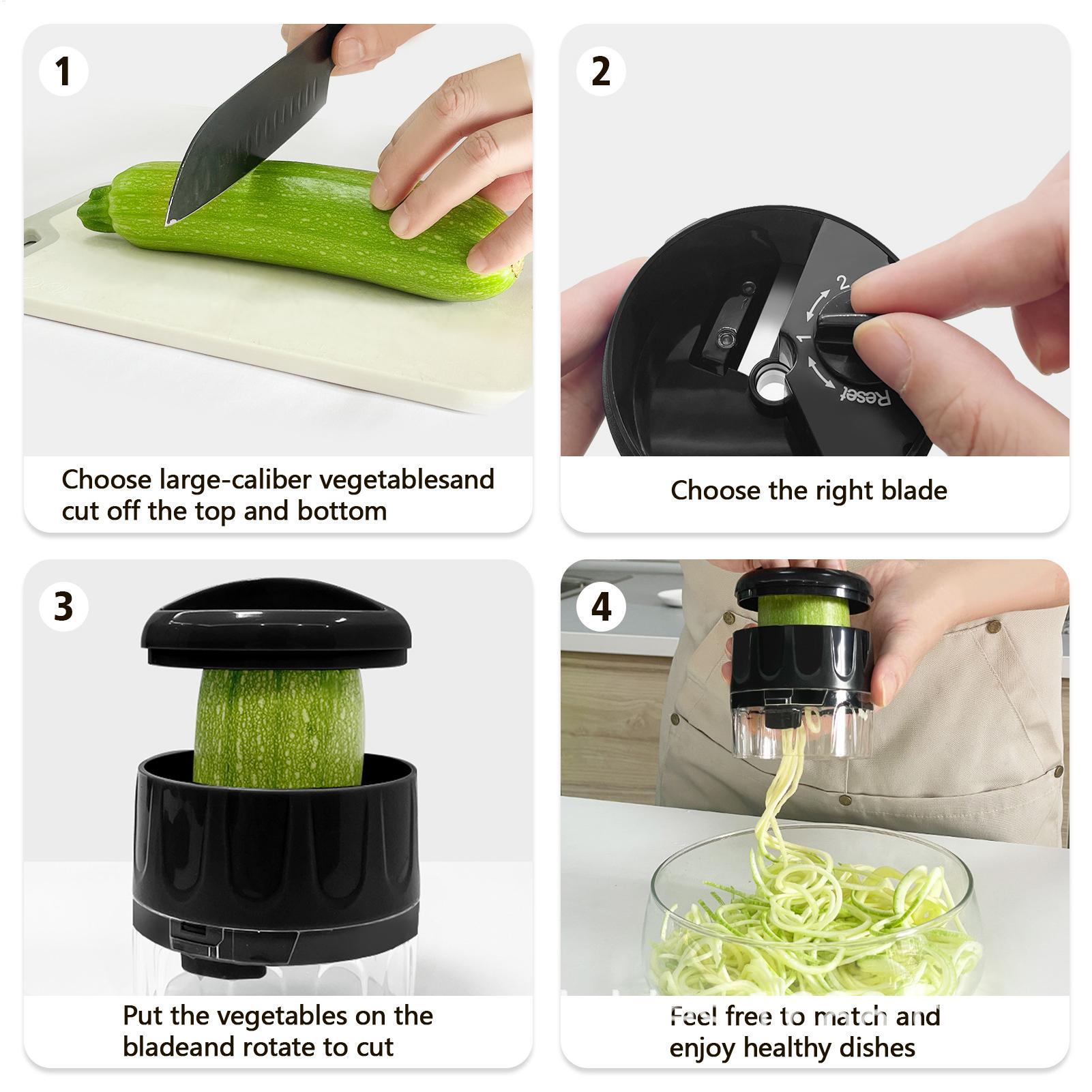 Zucchini Spiralizer Noodle Mak - Spiralizer Vegetable Noodle recension och pris