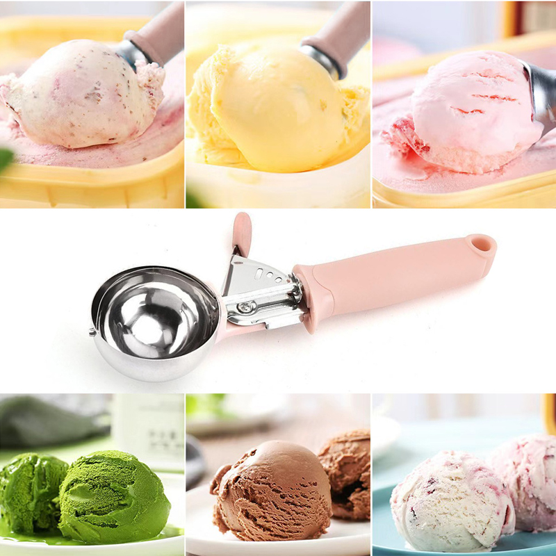 Stainless Steel Ice Cream Scoo - Kitchen Gadgets Needed recension och pris