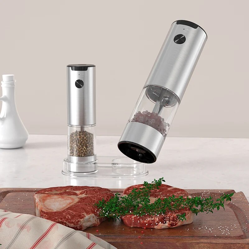 Electric Automatic Mill Pepper - Kitchen Gadgets Smart recension och pris