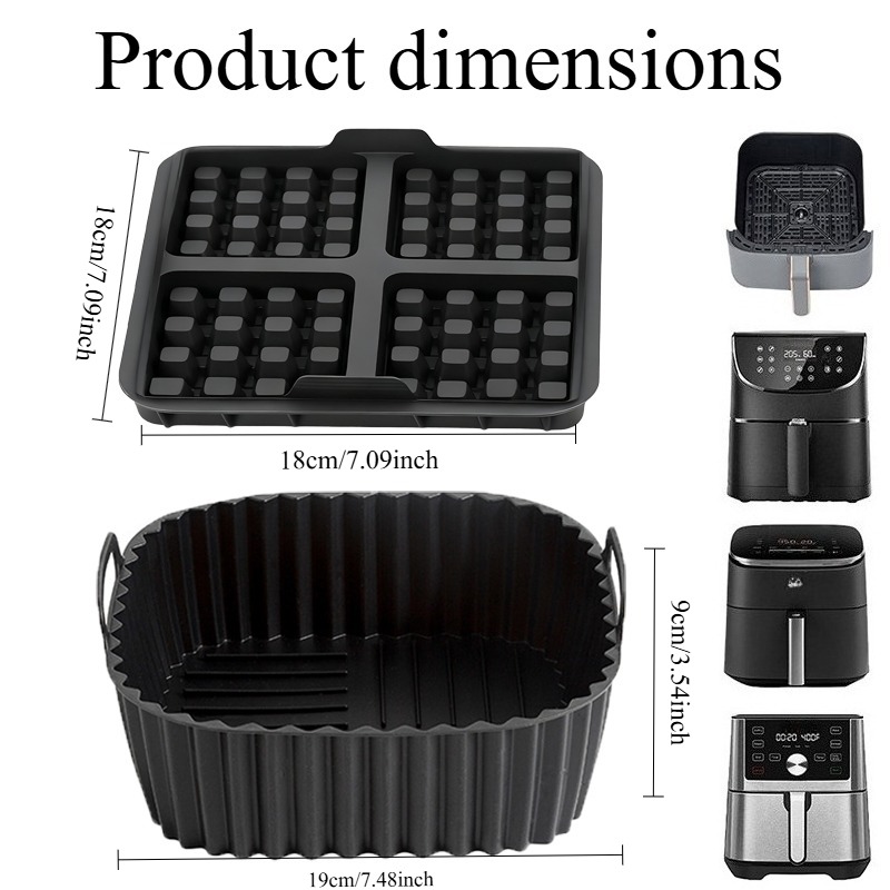 Baking Kit - Square Air Fryer  - Kitchen Gadgets Air Fryer recension och pris