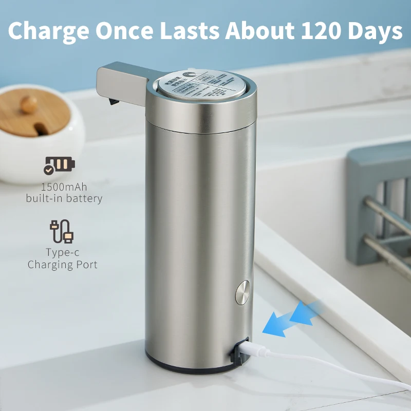 270ml Kitchen Soap Machine Aut - Kitchen Gadgets Smart recension och pris