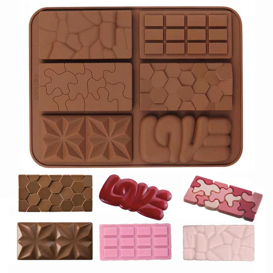 1pc Chocolate Mold 3D Silicone - Kitchen Gadgets Deals recension och pris