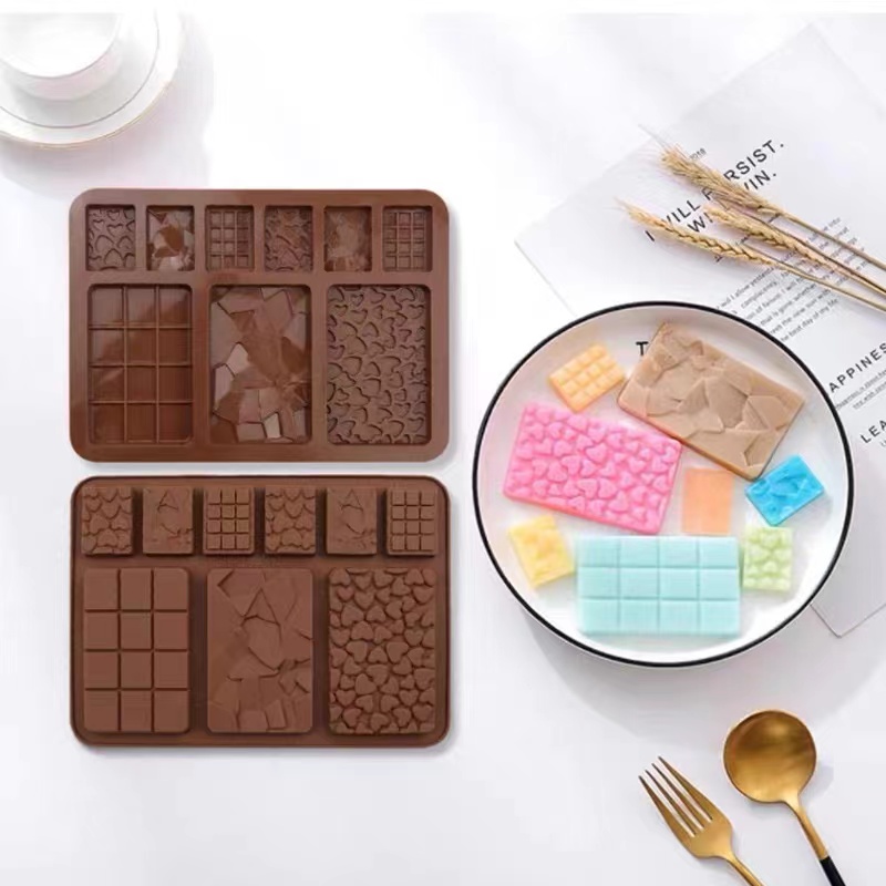 1pc Chocolate Mold 3D Silicone - Kitchen Gadgets Deals recension och pris