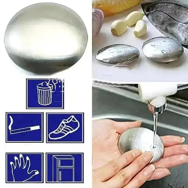 New Soap Stainless Steel Soap  - Kitchen Hand Gadgets recension och pris