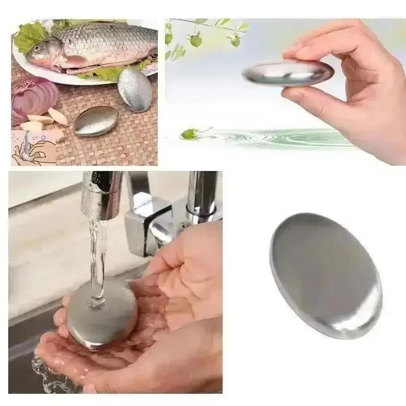 New Soap Stainless Steel Soap  - Kitchen Hand Gadgets recension och pris
