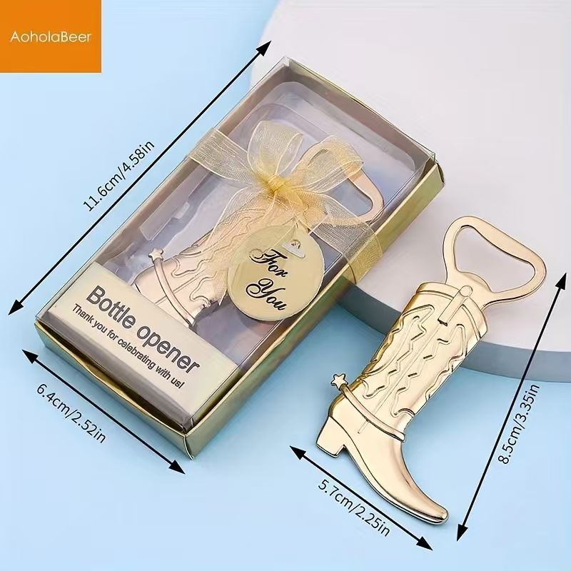 4pcs Boot Bottle Opener with P - Kitchen Gadgets Presents recension och pris