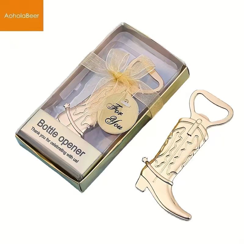 4pcs Boot Bottle Opener with P - Kitchen Gadgets Presents recension och pris