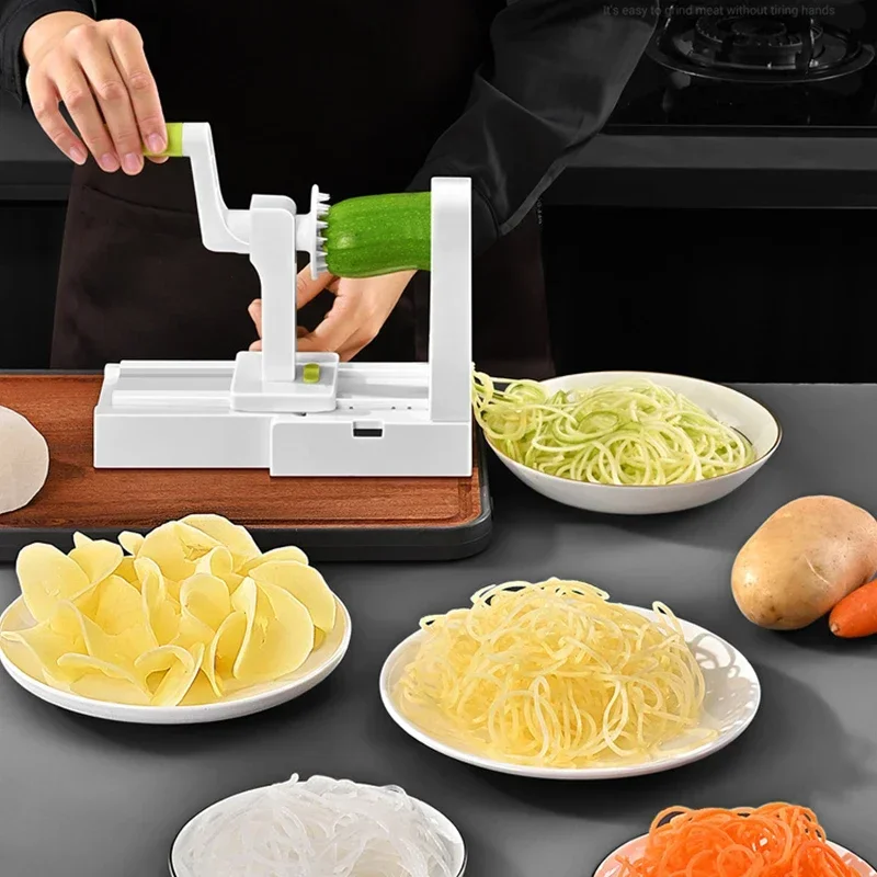 Vegetable Grater Potato Spiral - Spiralizer Vegetable Noodle recension och pris
